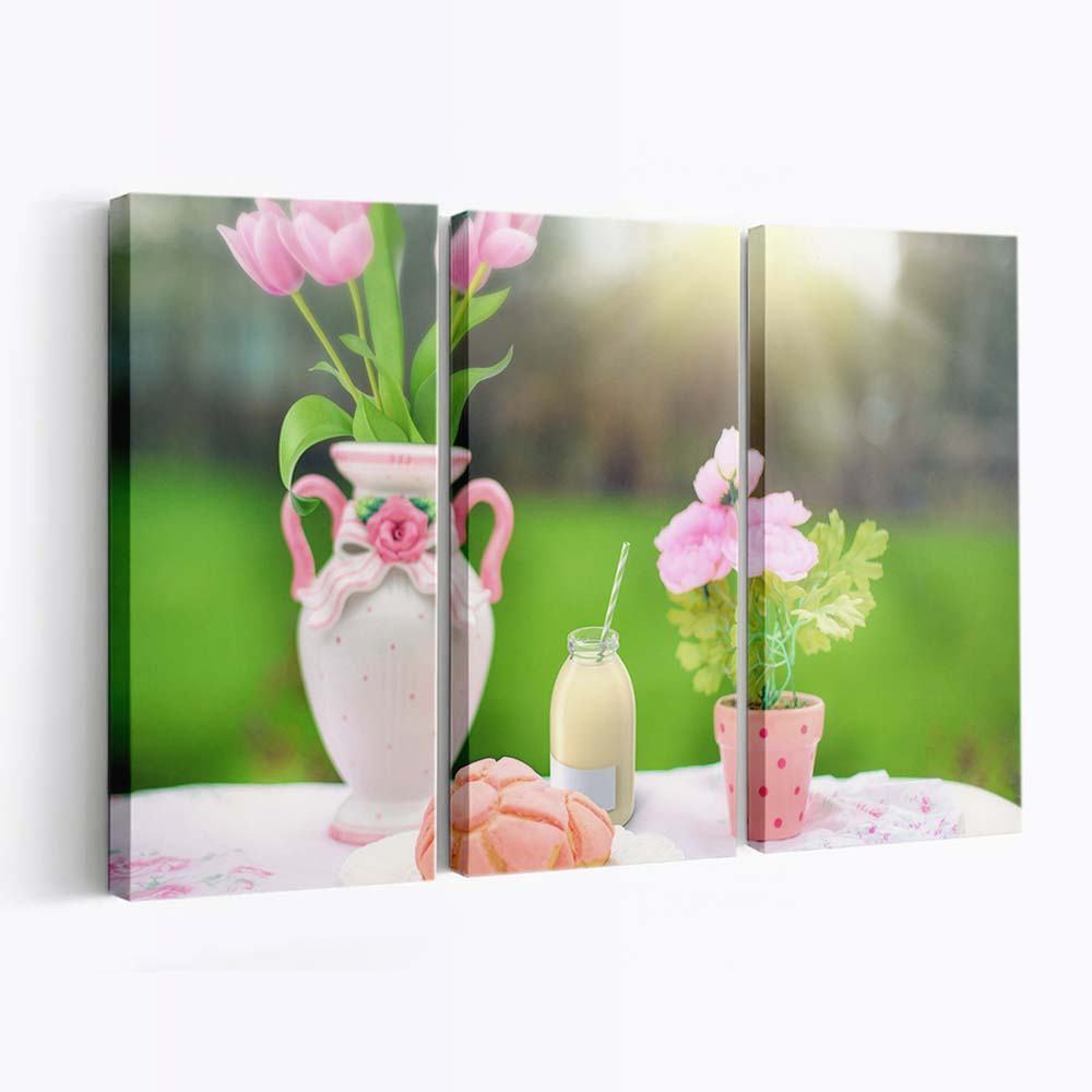 spring breakfast outdoor wallpaper